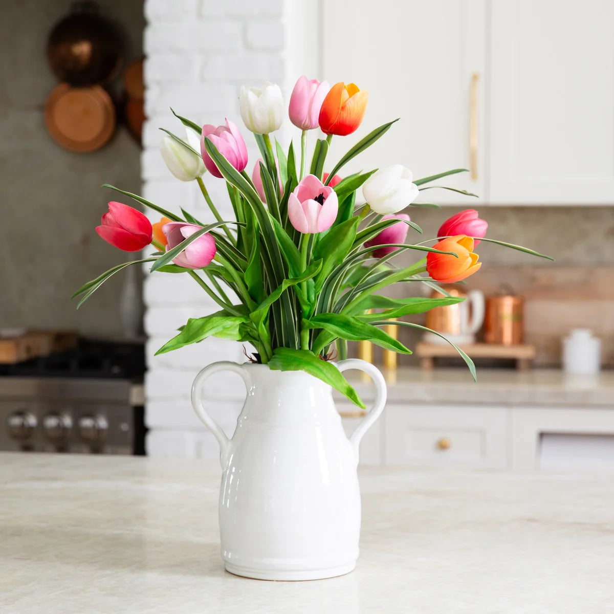 Faux 23” Tulip Arrangement