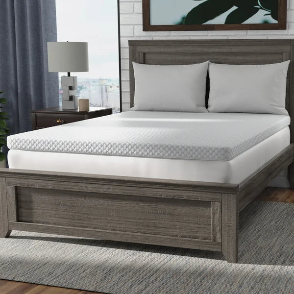 3-inch PureLUX Graphite-Infused Memory Foam Topper