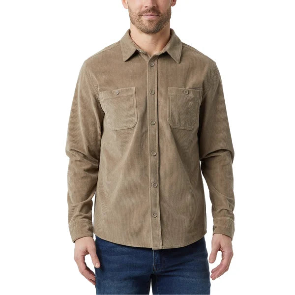 32 Degrees Men's Corduroy Overshirt