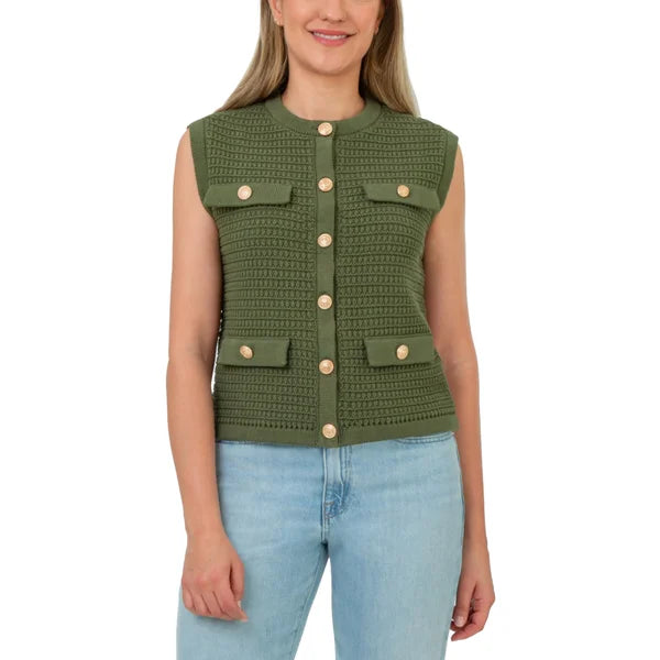 BLANKNYC Women's Sweater Vest