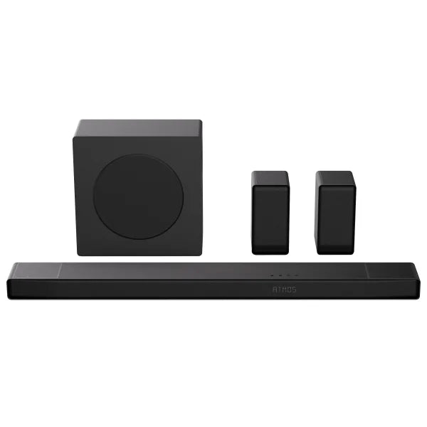 Hisense AX700 5.1.4 CH Dolby Atmos Soundbar with Wireless Subwoofer