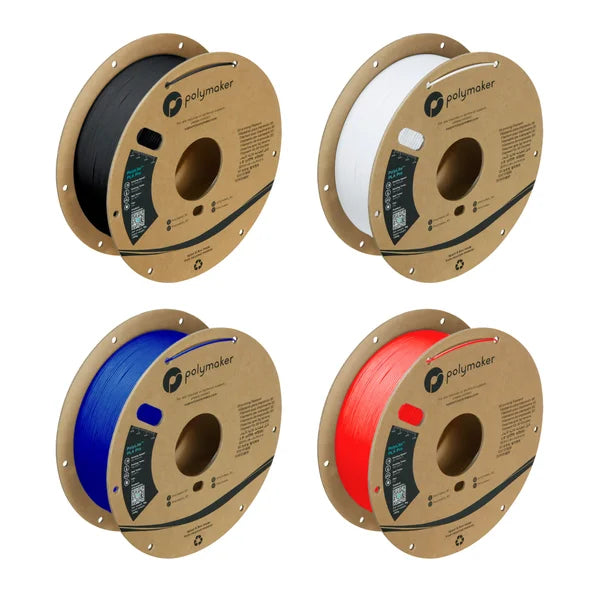 Polymaker Everyday Bundle – 4×1kg PLA Pro, 4 Core Colors, 1.75mm