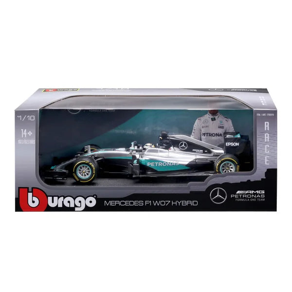Bburago 1:18 Formula Die-cast Car, Mercedes