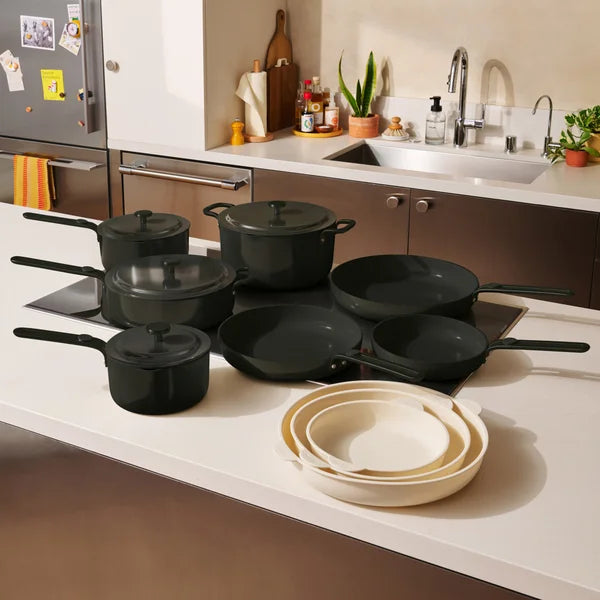 Our Place 14-piece Essentials Ceramic Nonstick Cookware Set